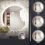 Load image into Gallery viewer, Modern LED Bathroom Mirror – 80 cm