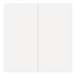 Load image into Gallery viewer, Two gang mechanical switch (white, without frames)