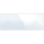 Load image into Gallery viewer, 1 gang 1 gang 1 gang glass panel white