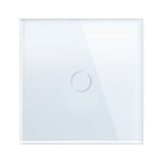 Load image into Gallery viewer, 1 gang glass panel white