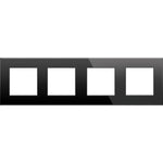 Load image into Gallery viewer, 4 frame glass black