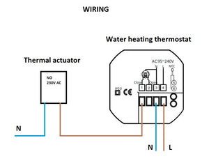 Thermostat SPRING TR2000 white (WIFI )