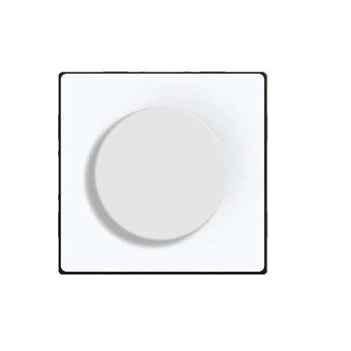 One gang mechanical switch, dimmer (white, without frames) - Springswitches