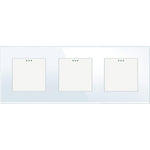Load image into Gallery viewer, One gang, one gang, one gang mechanical switch  (white, glass) - Springswitches
