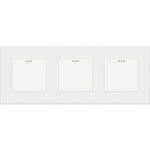 Load image into Gallery viewer, One gang, one gang, one gang mechanical switch (white, plastic)
