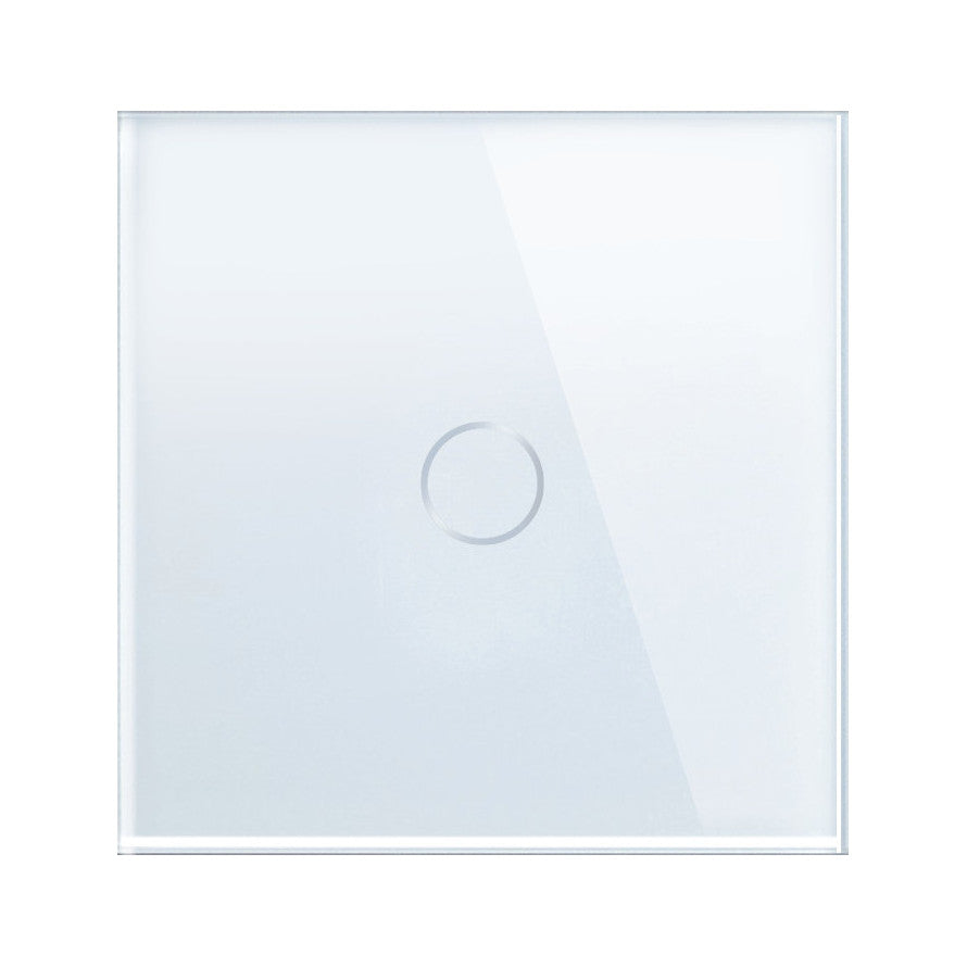 1 panel de vidrio blanco