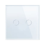 Load image into Gallery viewer, 2 gang glass panel white
