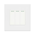 Load image into Gallery viewer, Three gang mechanical switch (white, plastic)
