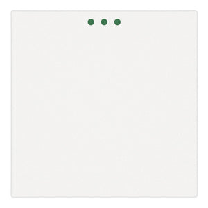 One gang, mechanical switch (bell type) (white, without frames) - Springswitches